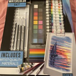 Art Easel And Paint Set