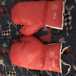 Boxing Gloves 16oz Pair With Extra Right Hand