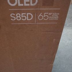 SAMSUNG 65-Inch Class OLED 4K S85D Series HDR Smart TV w/Dolby Atmos, Object Tracking Sound Lite, Laser Slim Design, Motion Xcelerator, Real Depth Enh