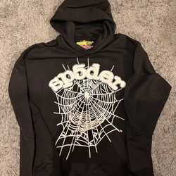 Black Sp5der hoodie size M