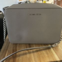 Michael Kors Grey Crossbody