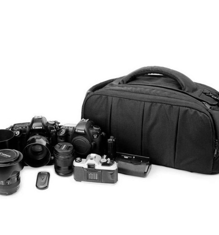 Large Digital SLR Camera Bag and Camcorder Bag, Video Camera Case Tote Bag
