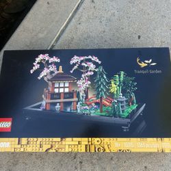 Tranquil Japanese Garden Lego Set