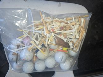Golf Balls And Tees
