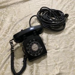 Vintage 1974 Bell System Western Electric Rotary Phone C/D 500 w/ SJO Cable