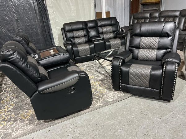 Sofa Loveseat and Recliner Chair Set For ONLY $1349 BRAND NEW IN BOX 