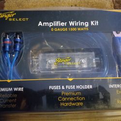 New Stinger 0 Gauge Amp Kit