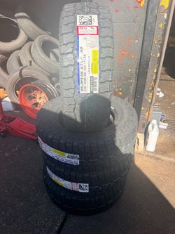 235/65/16 Falkens AT all 4 mounted and balance