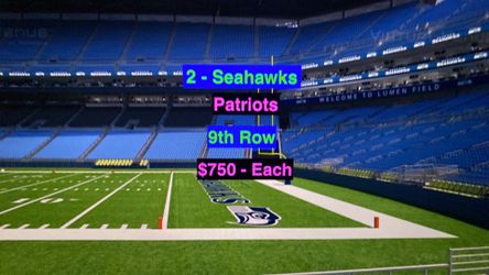 Seahawks Patriots Tickets