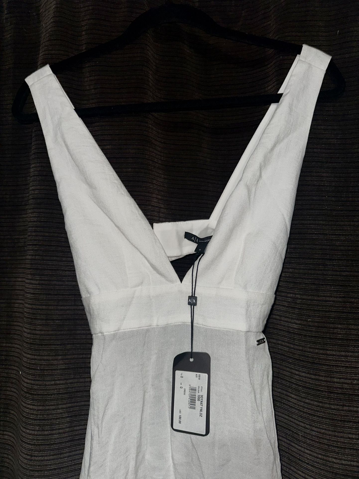 Armani Exchange White Dress 