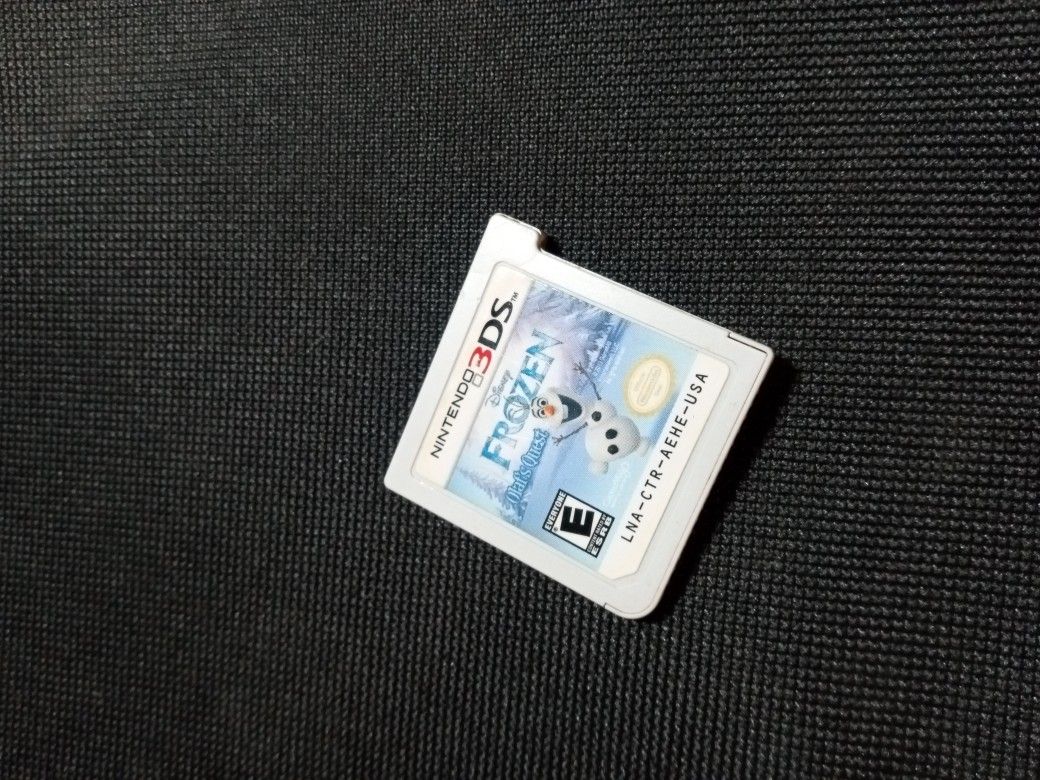 Nintendo 3Ds Frozen