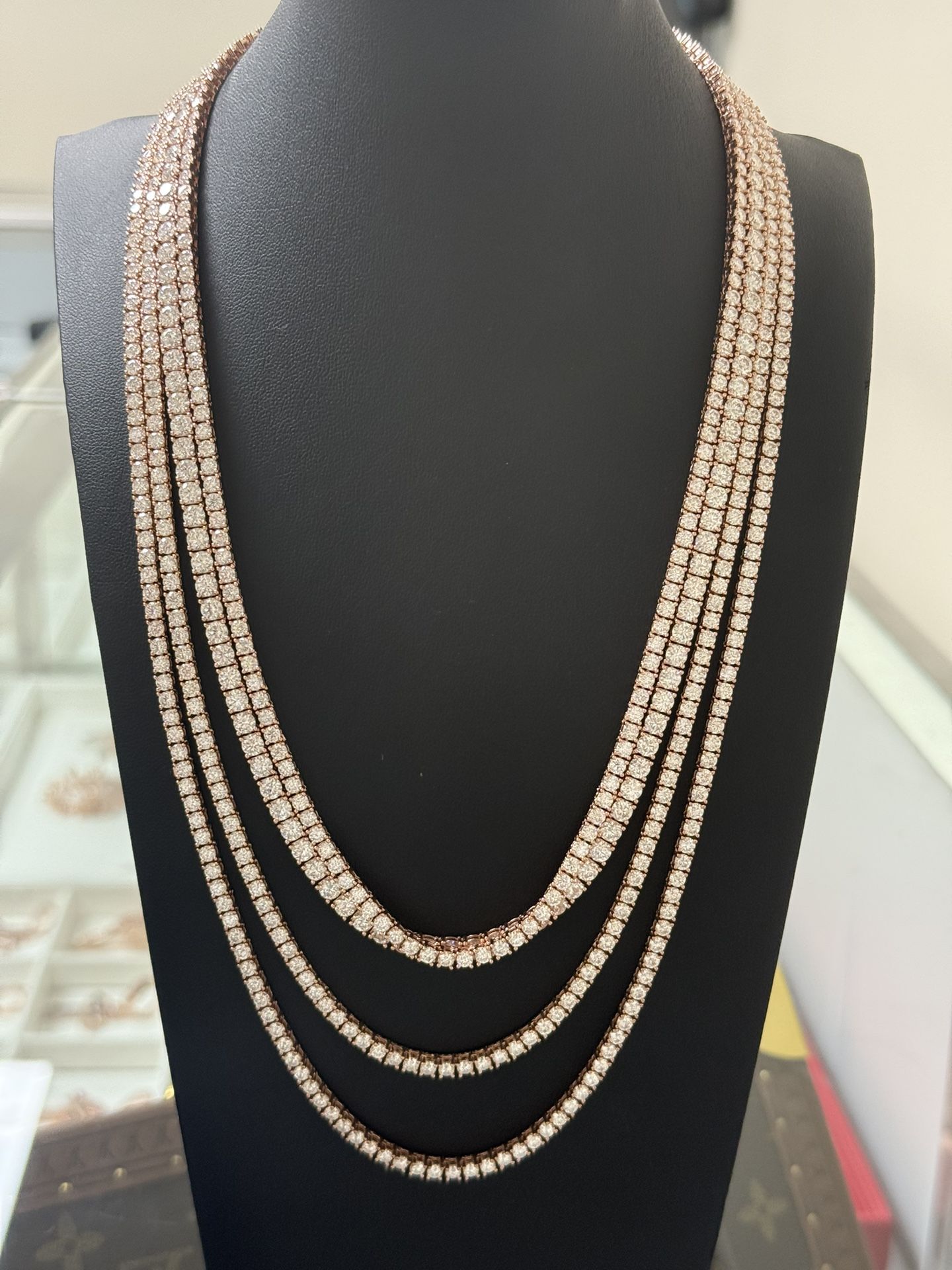 Vvs Moissanite Tennis Chain