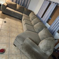 Big Sectional Mico Fiber Sofa