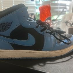 air jordan 1 mid size 11.5 de hombre en buenas condiciones 