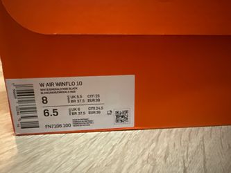 Nike Winflo 10 Emerald Rise Black sneakers in US 8 in women’s #running #athletic