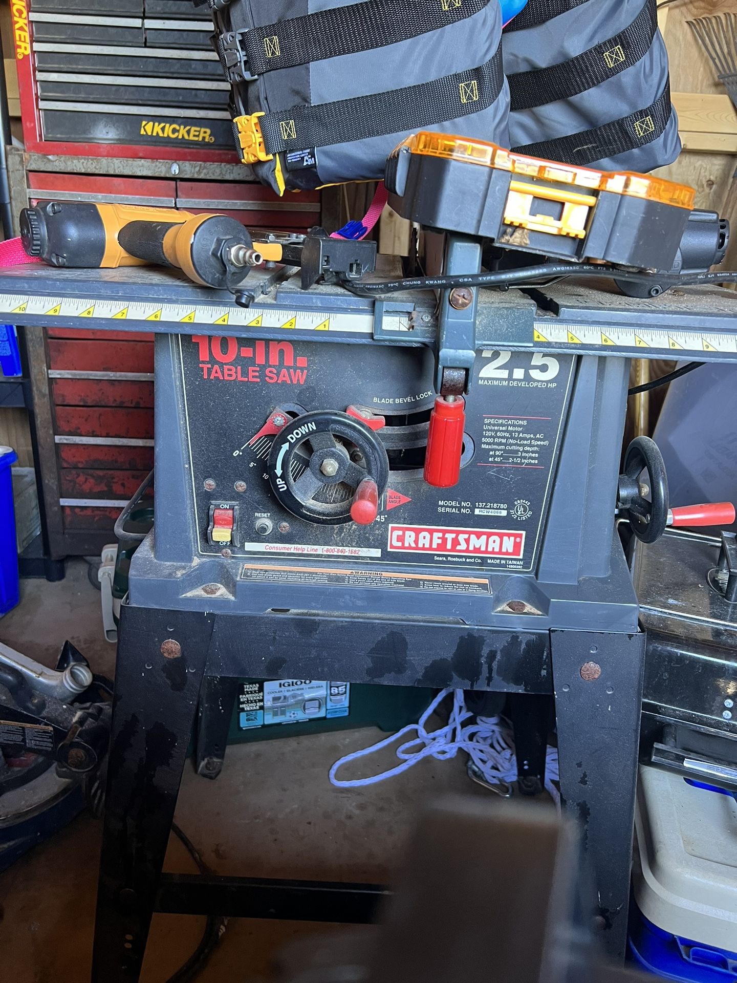 Craftsman Table Saw