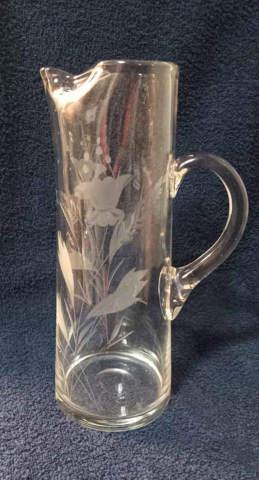 Etched Pitcher
