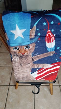 Fourth of July Beach Towel