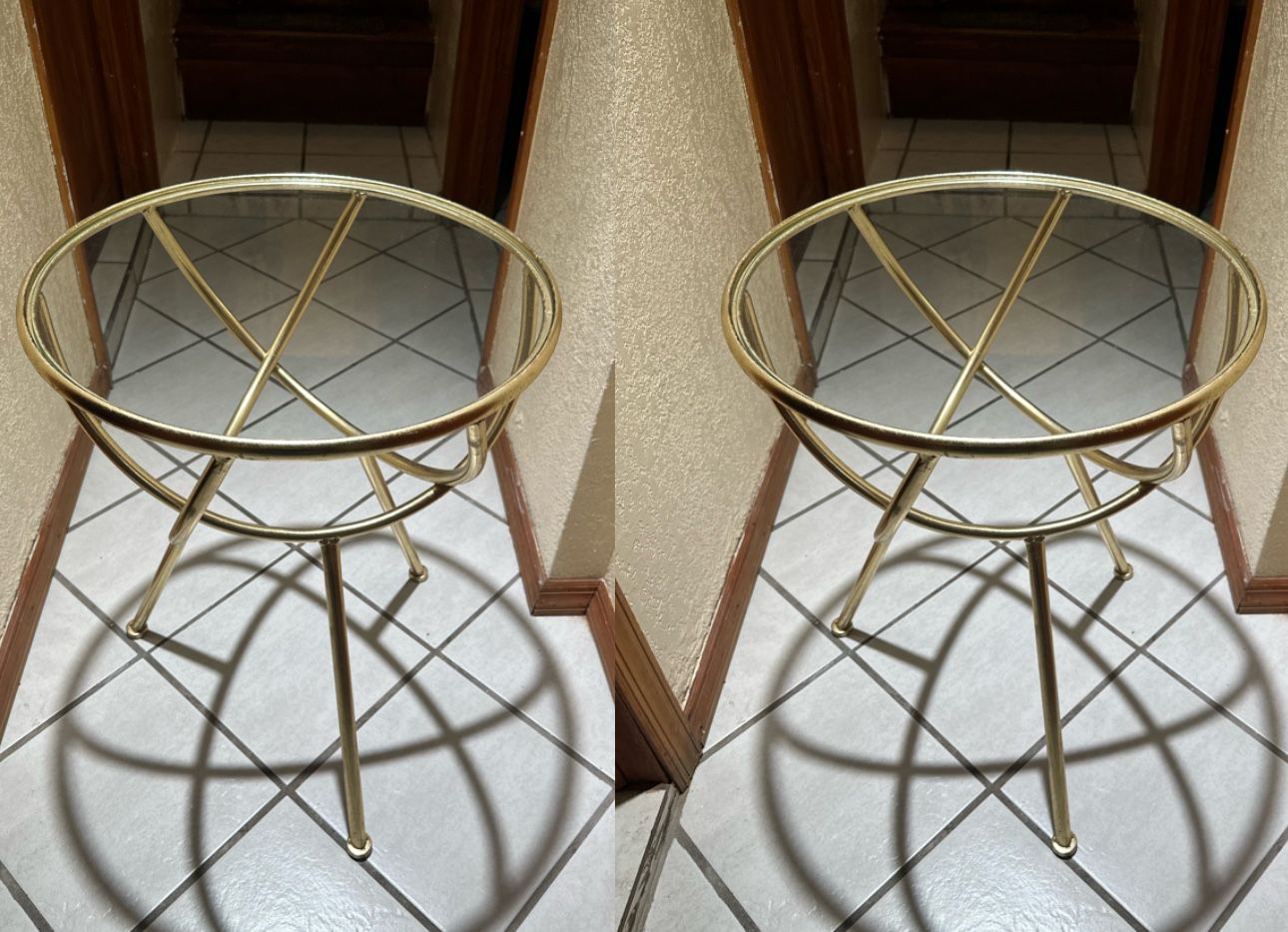 Set Of Gyroscope End Tables