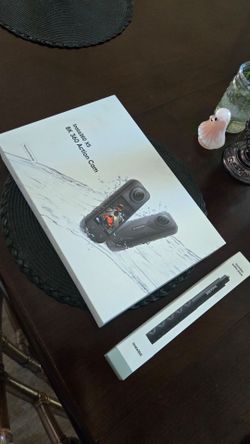 Insta 360 x5 with selfie stick