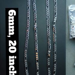 Sterling Silver 925 Necklaces New/ Nuevo Cadenas De Plata 925