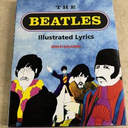 The Beatles Illustrated lyrics Hard copy Book