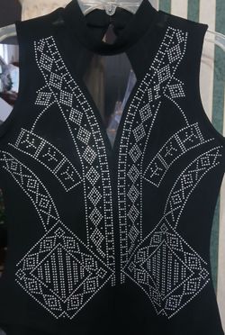 NEW BLACK BODYSUIT SZ. LARGE