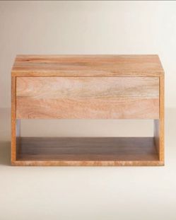 $139!! BRAND NEW Set of 2 AllModern Solid Wood Floating Nightstands