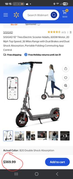Brand New Full Suspension Scooter