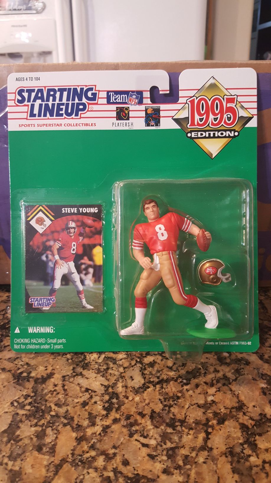1995 Starting lineup Steve Young