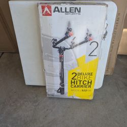 2 Deluxe Bike Hitch Carrier