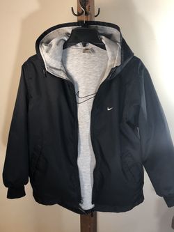 Vintage Nike Boys Black Full Zipper Jacket