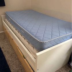 Twin size IKEA bed 