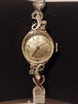 14k White Gold Vintage Wittnauer Watch