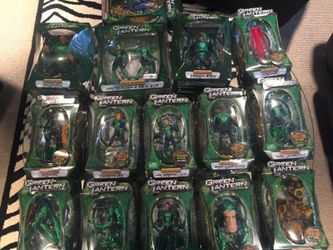 Green lantern movie masters series figures
