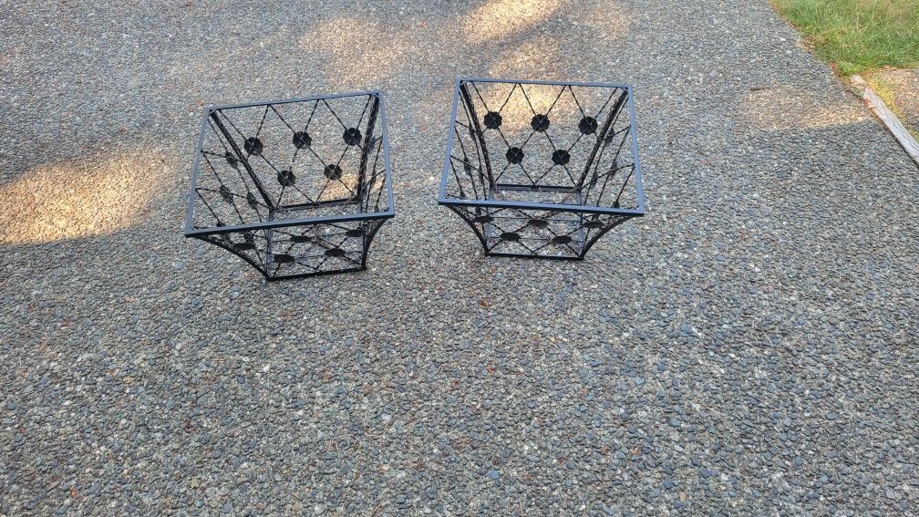 Pair Of Hanging Planters