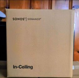 Sonos 6.5" In Ceiling Speakers (Pair) Architecture Brand New Sealed Warranty Included retails $800 after sales tax