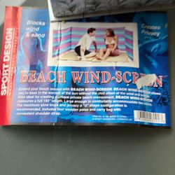  Beach Wind Screen