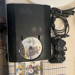 PS3 Slim 500gig With NCAA 2014 And Case!