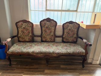 Vintage 3 person Couch
