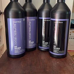 Matrix So Silver Liters Shampoo And Conditioner