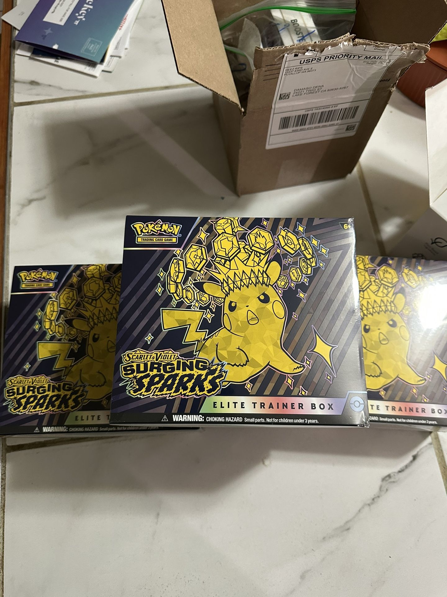 Pokemon Surging Sparks Etbs