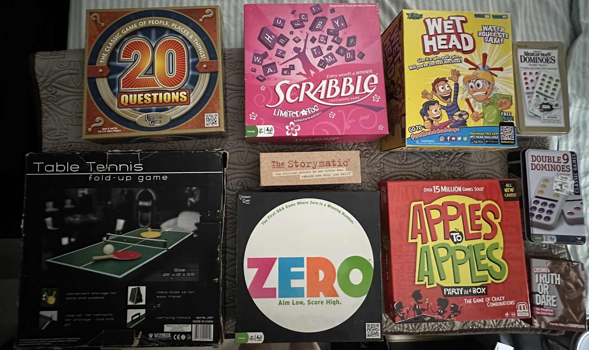 ASSORTED BOARD AND MIND GAMES