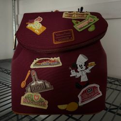 Disney Parks Loungefly Mini Backpack with Patches