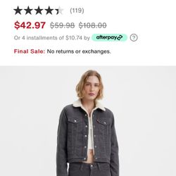 Levi’s Women Sherpa Trucker Jacket