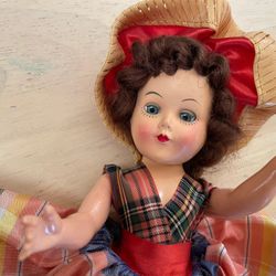 Beautiful Antique Doll From The 50s