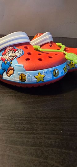 Super Mario Crocs Kids Clog with Jibbitz