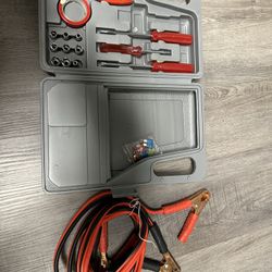 Jumper cable tool kit