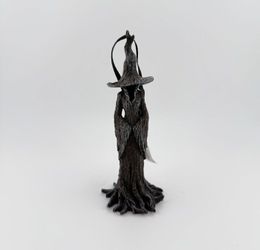 Cracker Barrel 2026 Bark Witch Ornament 5.25” Halloween Tree Witch NEW