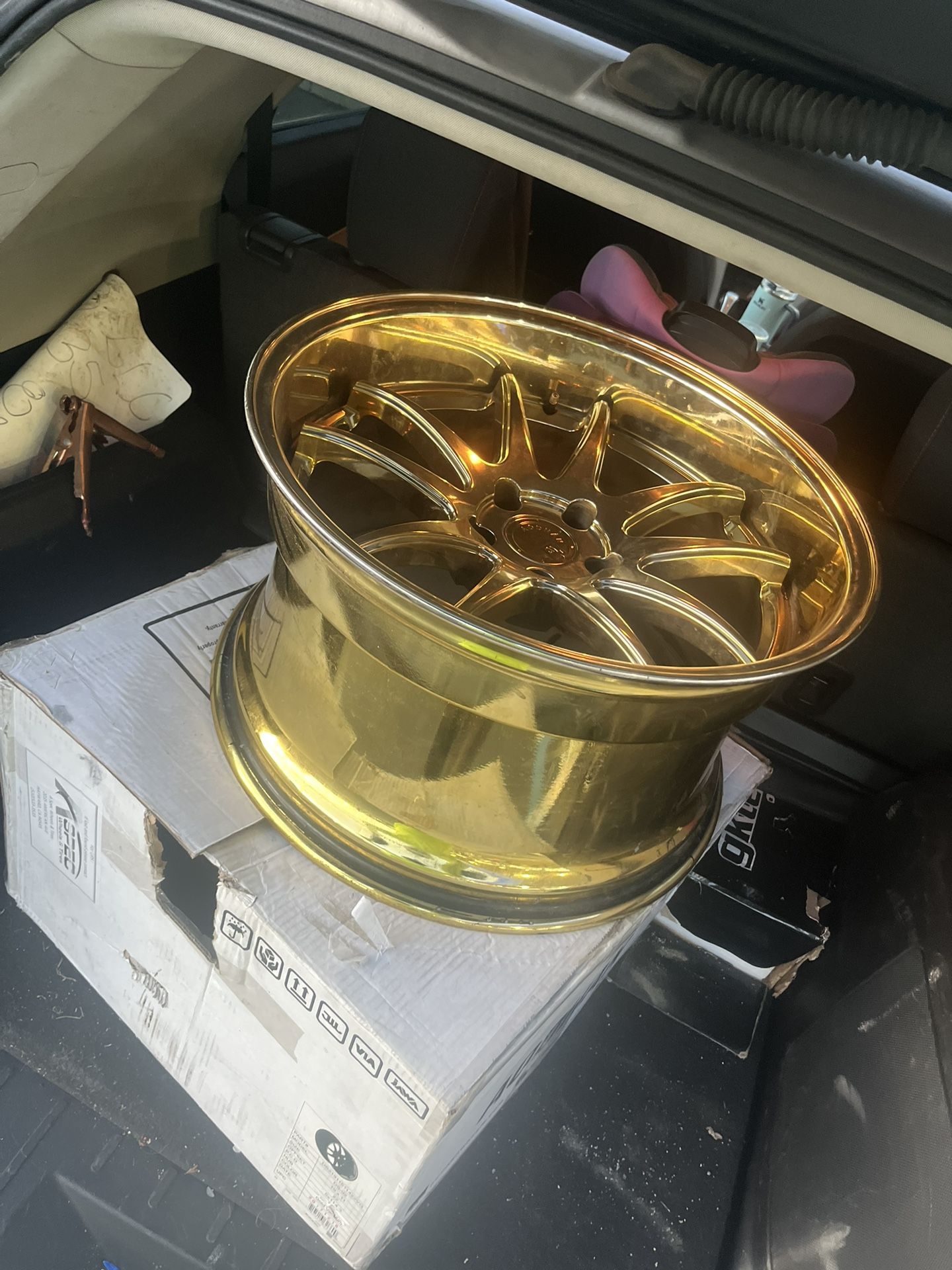 Aodhan DS02 19” 5x114.3 Gold vacum